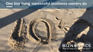 one key thing successful busines