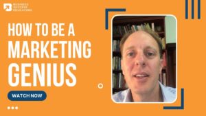 how to be a marketing genius