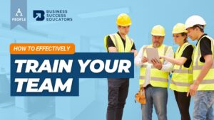 How to effectively train your team
