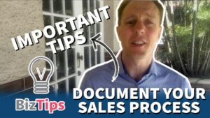 how to document your sales proce